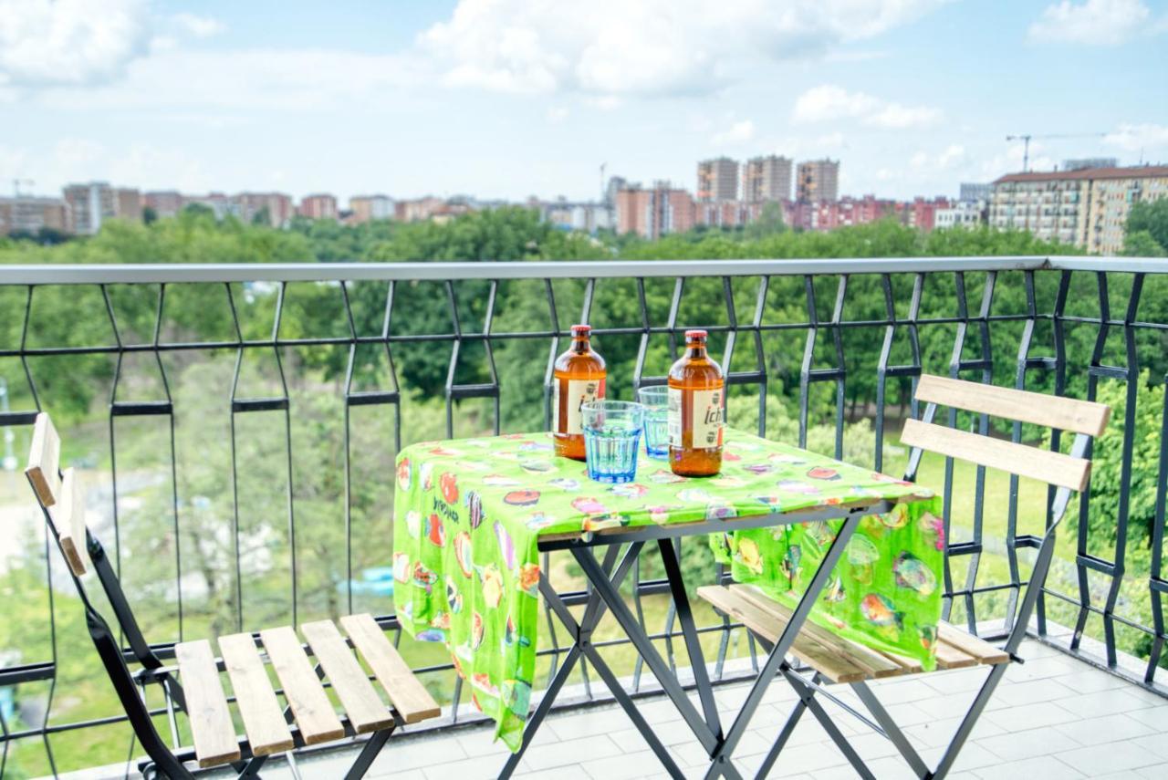 Caseospitali - Casa Park View, Ampio Trilocale Per Famiglie Sul Parco Milan Bagian luar foto