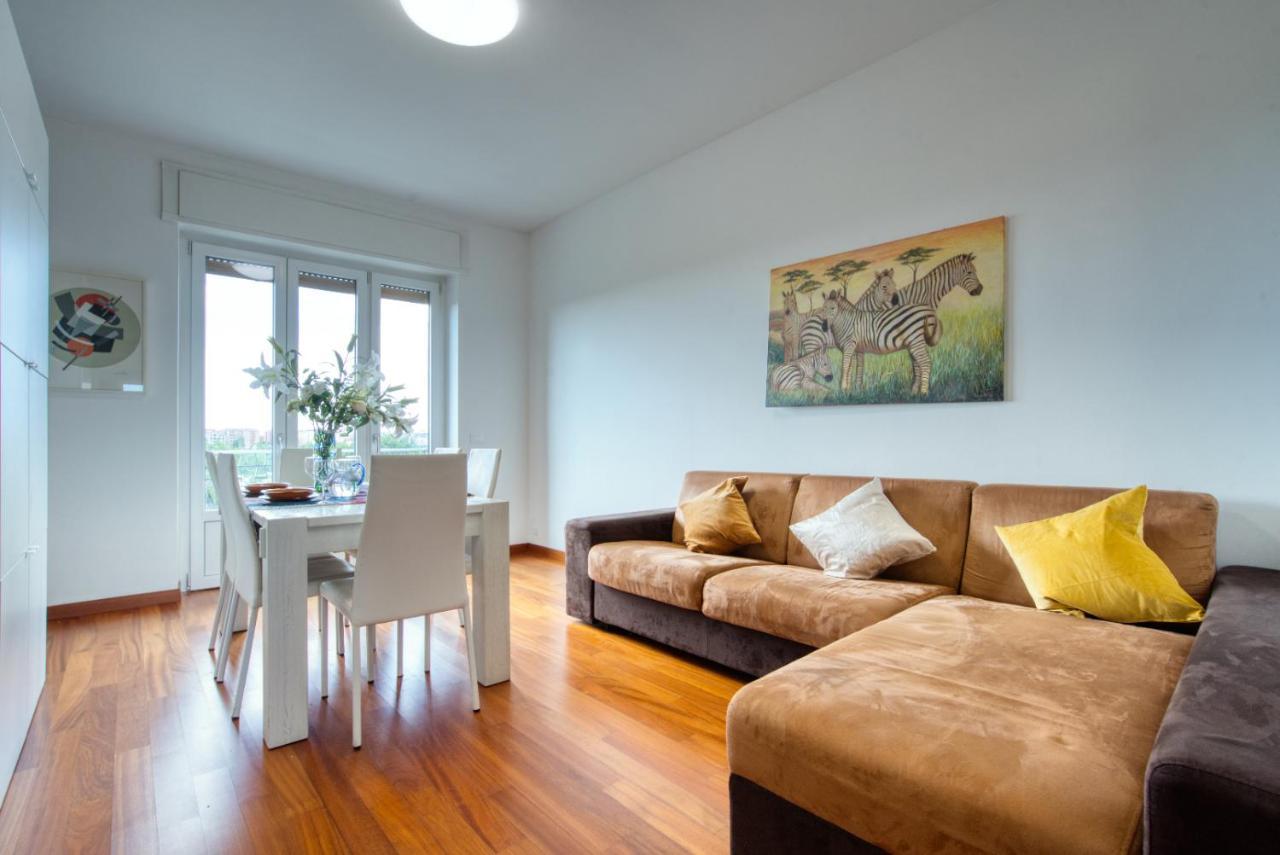 Caseospitali - Casa Park View, Ampio Trilocale Per Famiglie Sul Parco Milan Bagian luar foto