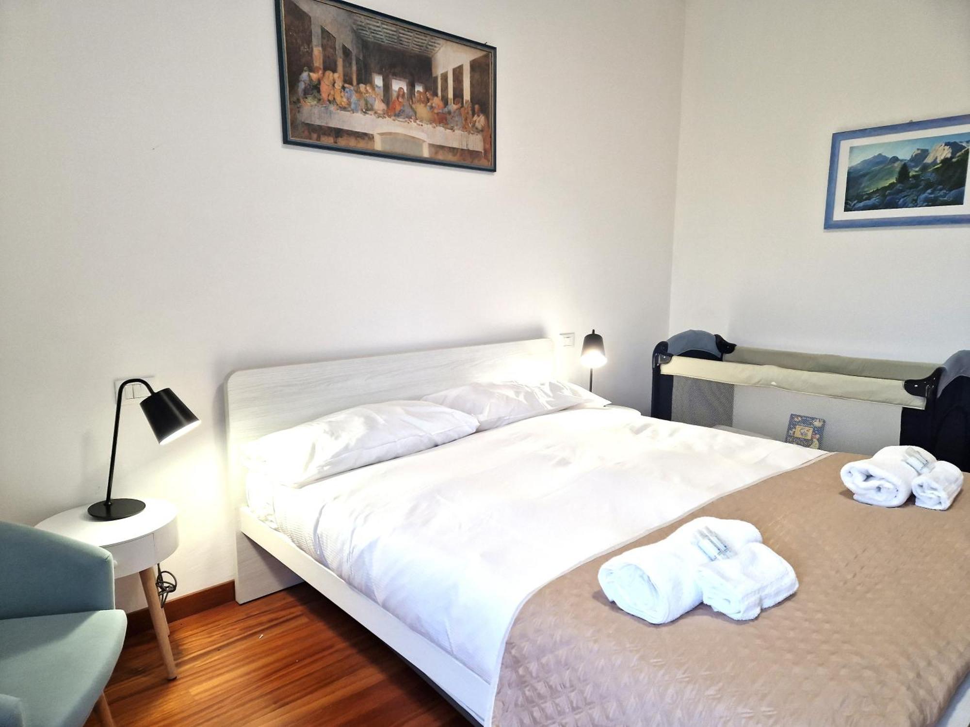 Caseospitali - Casa Park View, Ampio Trilocale Per Famiglie Sul Parco Milan Bagian luar foto